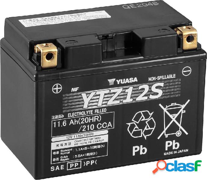 Batteria per moto Yuasa YTZ12S 12 V 11 Ah