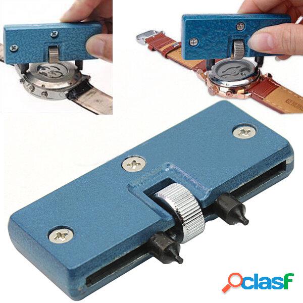Batteria regolabile orologio blu cambiamento indietro chiave