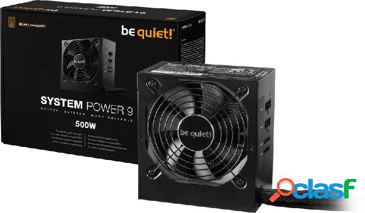 BeQuiet System Power 9 CM Alimentatore per PC 500 W ATX