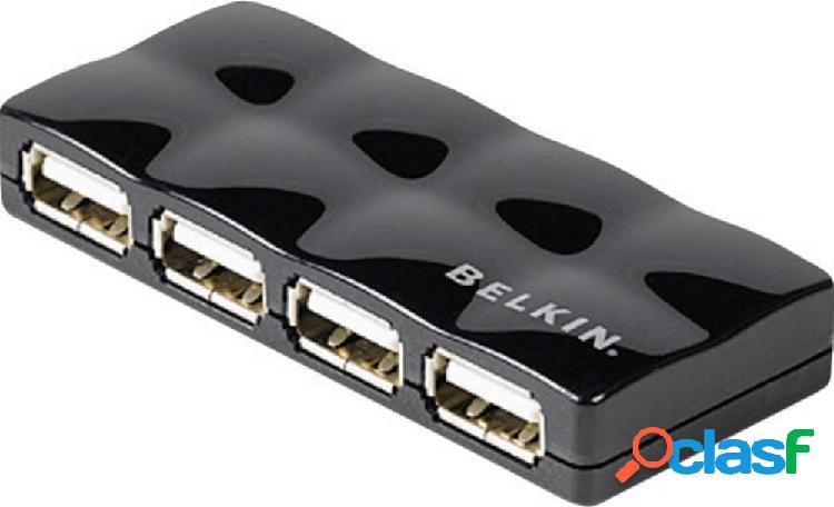 Belkin F5U404CWBLK 4 Porte Hub USB 2.0 Nero