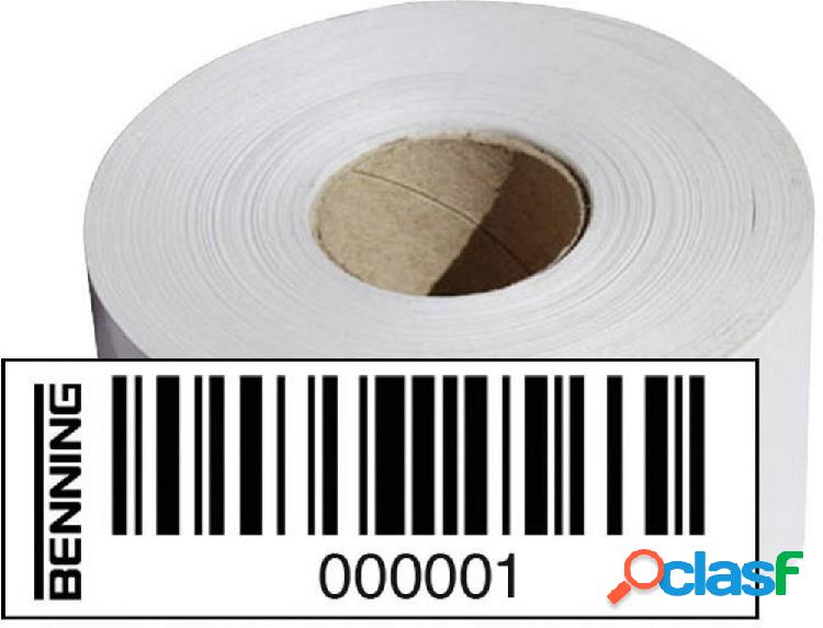 Benning 756301 756301 Etichette con codice a barre 1 pz.