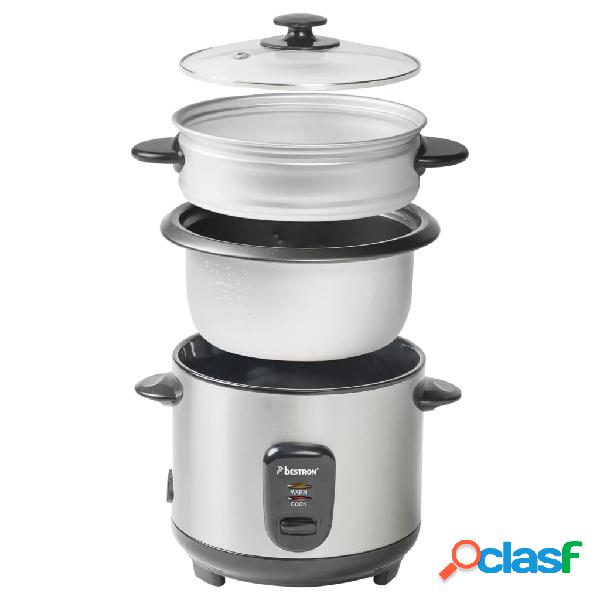 Bestron Cuociriso Asia Lounge ARC100AS in Acciaio 1L 400W