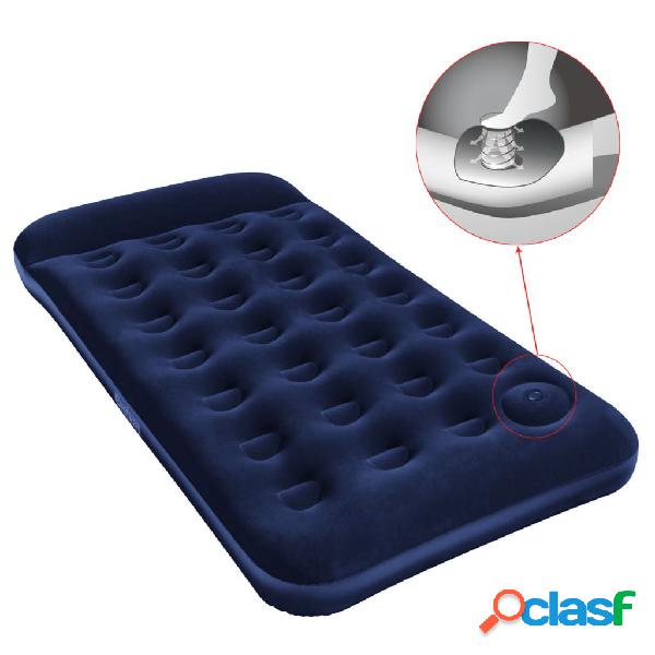 Bestway Materasso Gonfiabile Floccato con Pompa 191x137x28cm