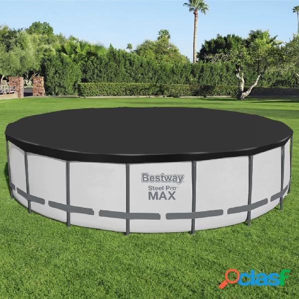 Bestway Set Copertura per Piscina Flowclear Fast 555 cm