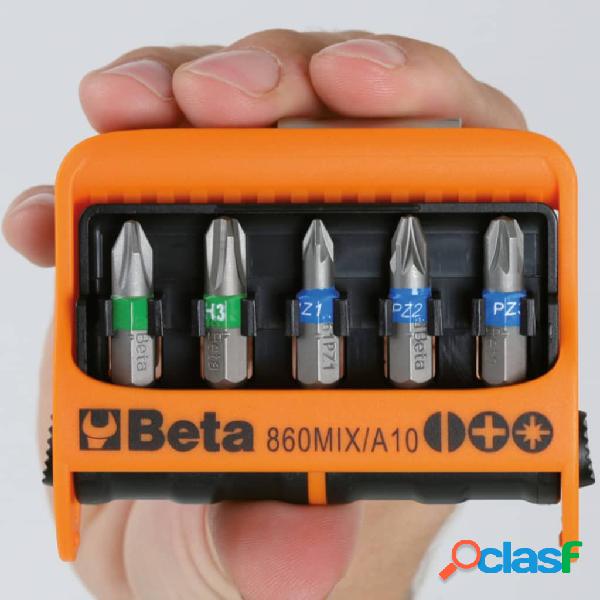 Beta Tools Set Punte con Supporti Magnetici 10 pz 860MIX/A10