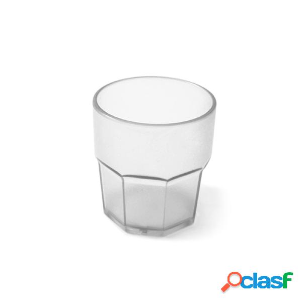 Bicchiere in Policarbonato ottagonale Ø7,7xh8,3 cm -250 ml