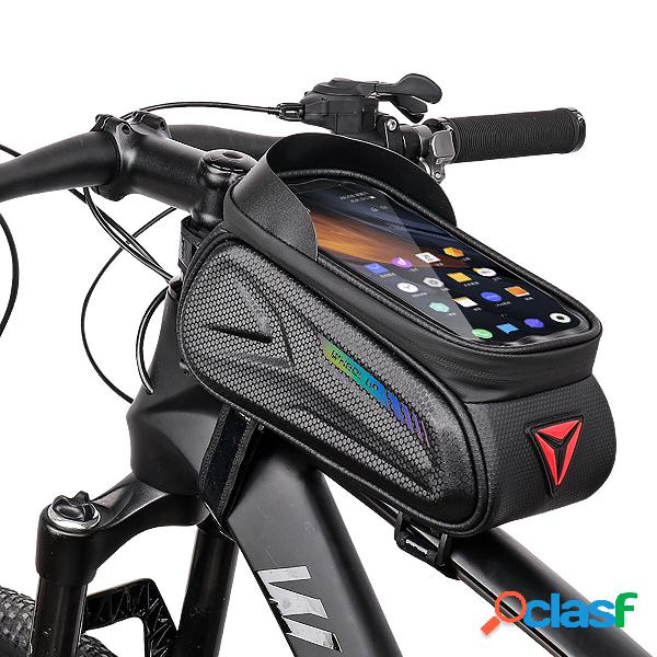 Bicicletta impermeabile da 7 pollici Borsa Touch Screen MTB