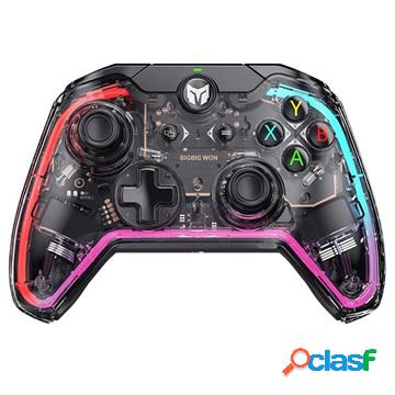 Bigbig Won C1 Transparent Wired Gamepad with RGB - PC/Switch