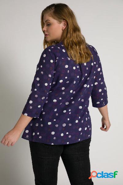 Blusa Bellieva per lallattamento in tessuto GOTS con scollo