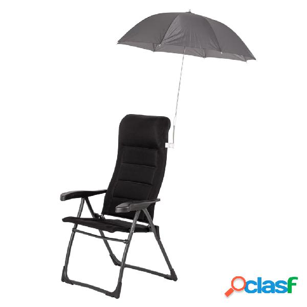 Bo-Camp Parasole Universale per Sedia 106 cm Grigio