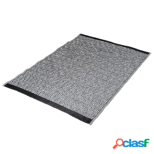 Bo-Camp Tappeto da Esterno Chill mat Beach 1,8x1,2 m Nero e