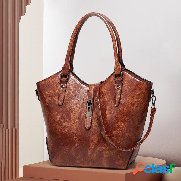 Borsa a mano resistente allusura di grande capacità in