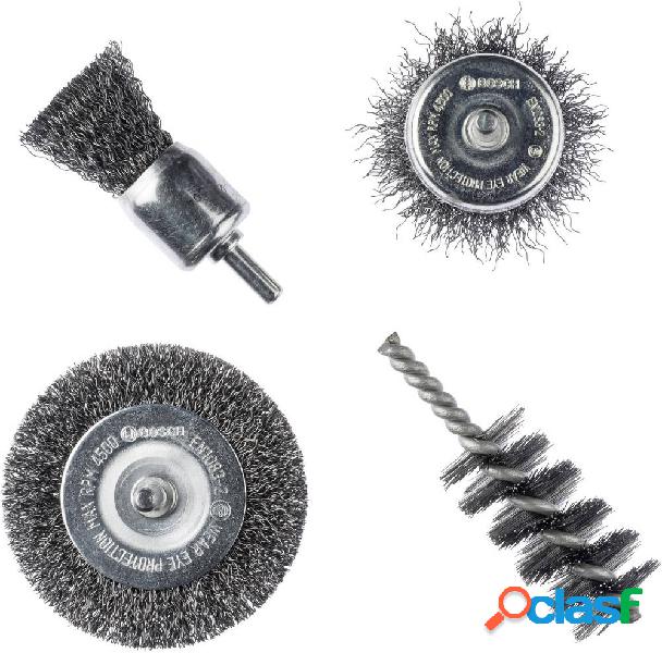 Bosch Accessories Set di spazzole da 4 pz 2609256553 1 KIT