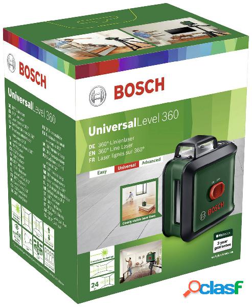 Bosch Home and Garden UniversalLevel 360 Laser a croce incl.