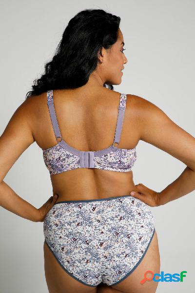 Bralette, Donna, Viola, Taglia: 5°C, Cotone, Ulla Popken