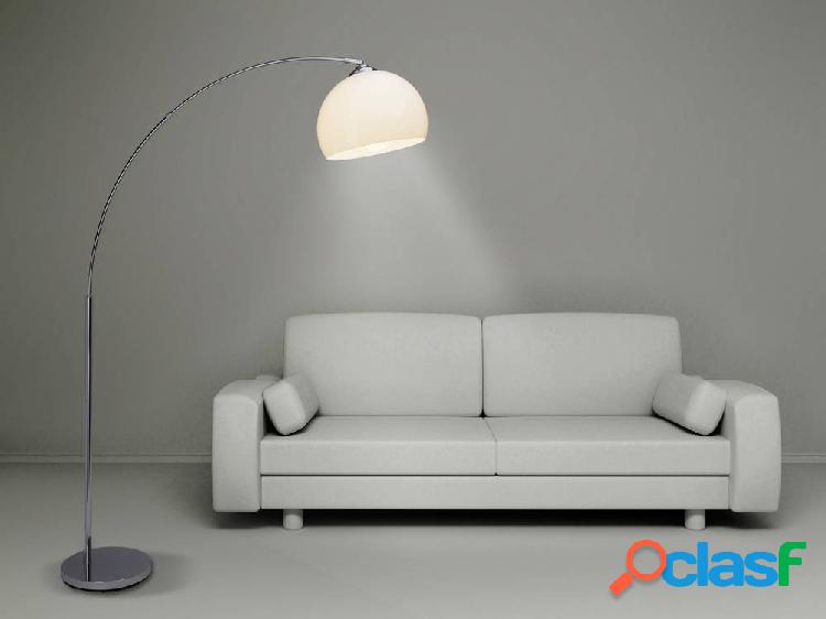 Brilliant Vessa 92940/75 Lampada a stelo E27 60 W Cromo,