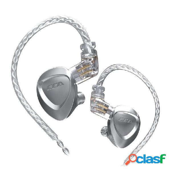 CCA CKX 6BA + 1DD Auricolari in metallo HIFI In Ear Monitor