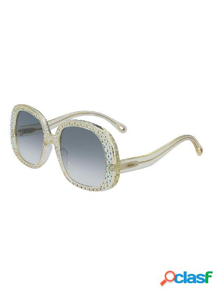 CHLOÉ OCCHIALI DA SOLE DONNA CE755SR40813799 METALLO