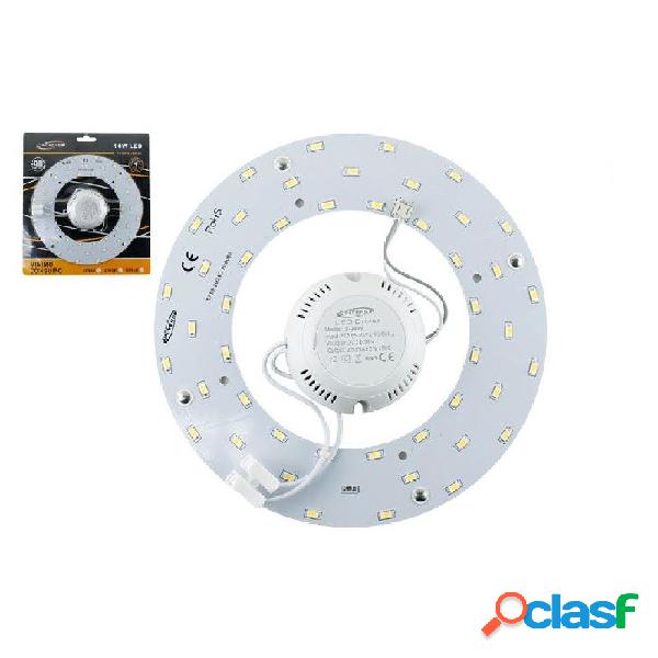 CIRCOLINA LED RICAMBIO NEON CORONA PLAFONIERE 18W LUCE 3000K