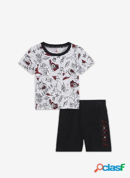 COMPLETO T-SHIRT E SHORTS JORDAN PRINT BIMBO