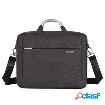 CanvasArtisan Laptop Bag with Zipper Pocket - 15 - Black