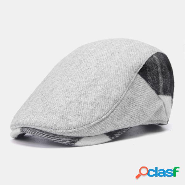Cappelli da strillone da uomo Colore abbinato Cappello da