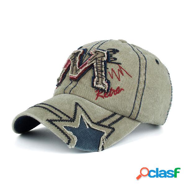Cappellino da baseball da uomo regolabile da sole in cotone