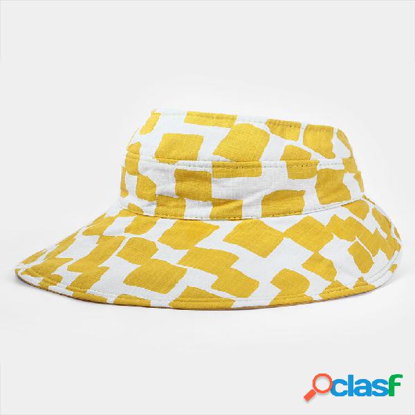 Cappello a cilindro vuoto da donna in cotone poliestere a
