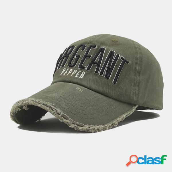 Cappello da baseball con parasole sportivo da uomo in cotone