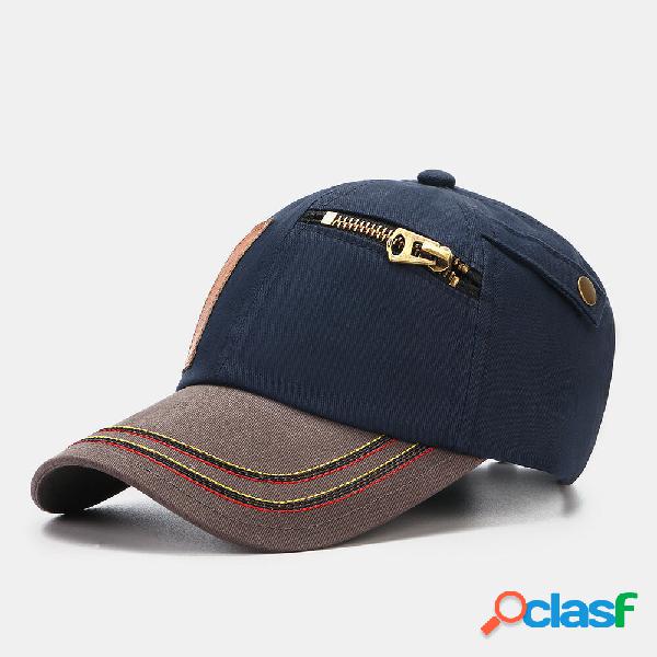 Cappello da baseball da uomo con parasole alla moda vintage