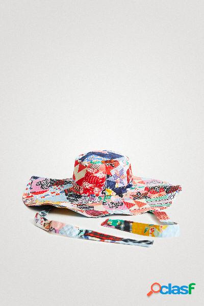 Cappello tesa larga patchwork Johnson Hartig