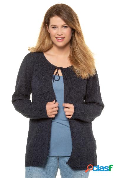 Cardigan, morbidi laccetti di maglia, taglio particolarmente