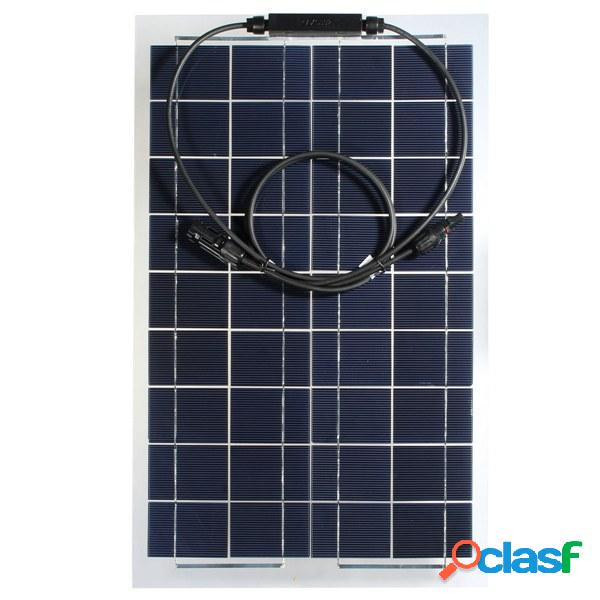 Caricabatteria pannello solare 30w 12v mono semi-flessibile