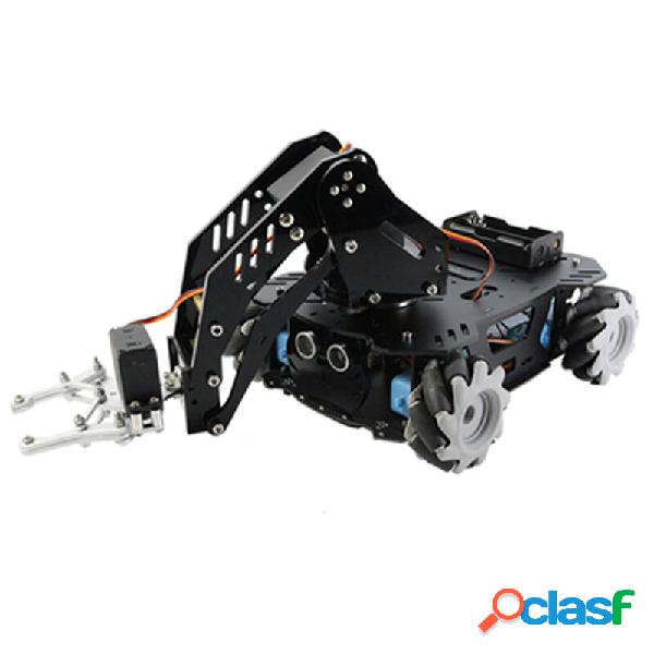 Carrello con braccio robotico a ruote Mecanum per Smart Car