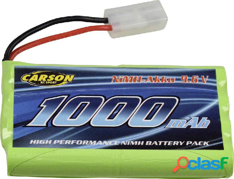 Carson Modellsport Batteria ricaricabile NiMh 9.6 V 1000 mAh