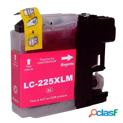 Cartuccia Brother LC-225XLM compatibile MAGENTA