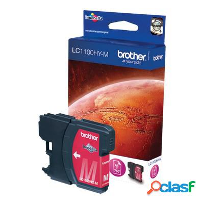 Cartuccia Brother LC1100HYM originale MAGENTA