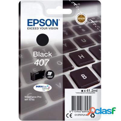 Cartuccia Epson C13T07U140 Tastiera 407 originale NERO