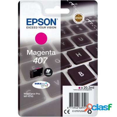 Cartuccia Epson C13T07U340 Tastiera 407 originale MAGENTA