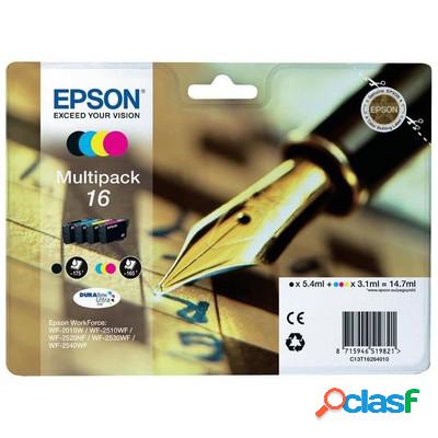 Cartuccia Epson C13T16264010 (Conf. da 4 pz.) originale