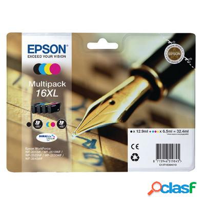 Cartuccia Epson C13T16364010 (Conf. da 4 pz.) originale