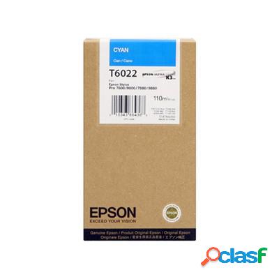 Cartuccia Epson C13T602200 originale CIANO