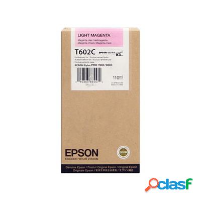 Cartuccia Epson C13T602C00 originale MAGENTA CHIARO