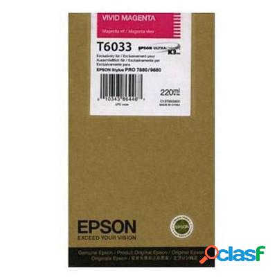 Cartuccia Epson C13T603300 originale MAGENTA