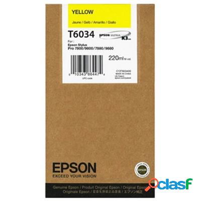 Cartuccia Epson C13T603400 originale GIALLO