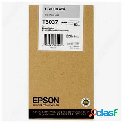 Cartuccia Epson C13T603700 originale NERO CHIARO