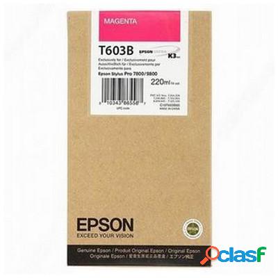 Cartuccia Epson C13T603B00 originale MAGENTA