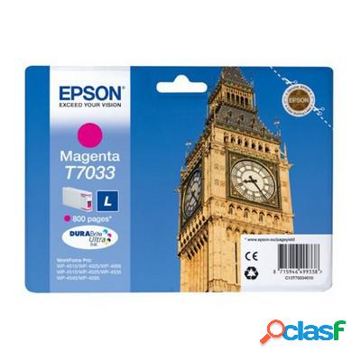Cartuccia Epson C13T70334010 originale MAGENTA
