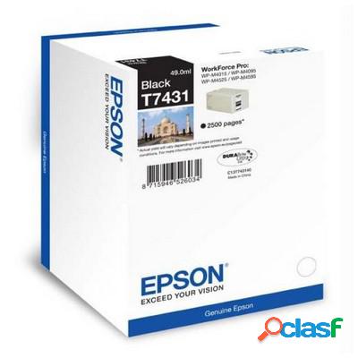 Cartuccia Epson C13T74314010 originale NERO