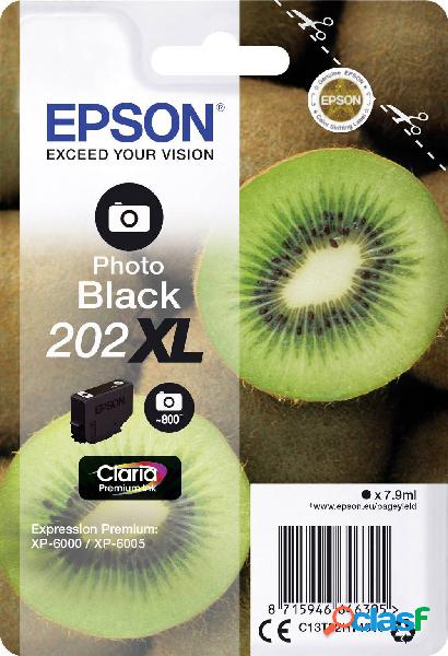 Cartuccia Epson Originale T02H14, 202XL Foto nero